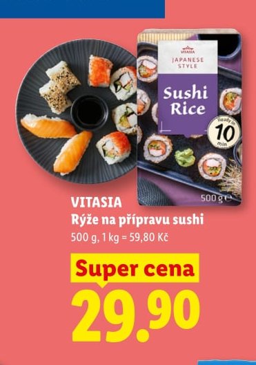 VITASIA Rýže na přípravu sushi - Lidl aktualniletaky.eu