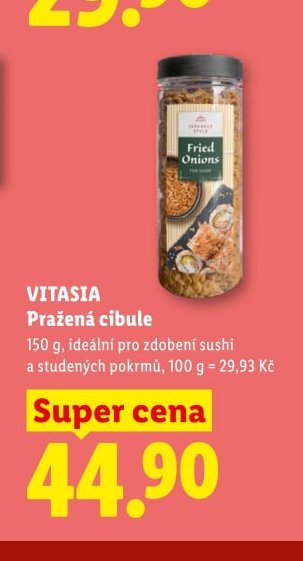 VITASIA Pražená cibule - Lidl aktualniletaky.eu