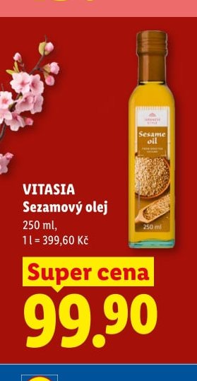 VITASIA Sezamový olej - Lidl aktualniletaky.eu