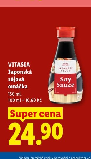 VITASIA Japonská sójová omáčka - Lidl aktualniletaky.eu