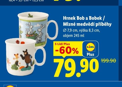 Hrnek Bob a Bobek / Mlsné medvědí příběhy - Lidl aktualniletaky.eu