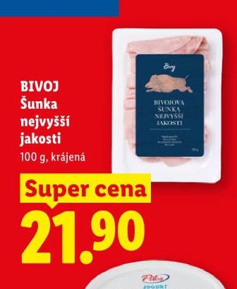 BIVOJ Šunka nejvyšší jakosti - Lidl aktualniletaky.eu