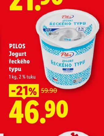 PILOS Jogurt řeckého typu - Lidl aktualniletaky.eu