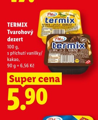 TERMIX Tvarohový dezert - Lidl aktualniletaky.eu