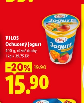 PILOS Ochucený jogurt - Lidl aktualniletaky.eu