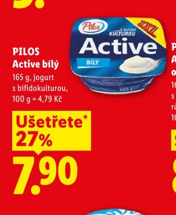 PILOS Active bílý - Lidl aktualniletaky.eu