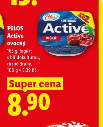PILOS Active ovocný - Lidl aktualniletaky.eu