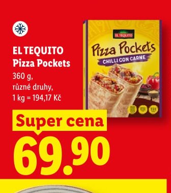 EL TEQUITO Pizza Pockets - Lidl aktualniletaky.eu
