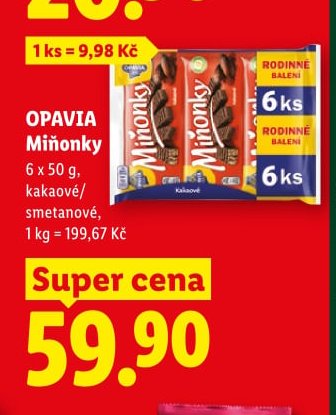 OPAVIA Miňonky - Lidl aktualniletaky.eu