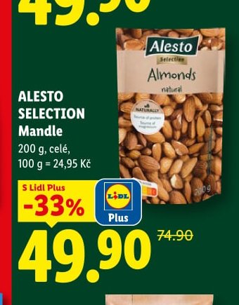 ALESTO SELECTION Mandle - Lidl aktualniletaky.eu