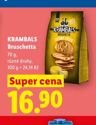 Krambals Bruschetta - Lidl aktualniletaky.eu