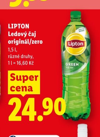 Lipton Ledový čaj originál/zero - Lidl aktualniletaky.eu
