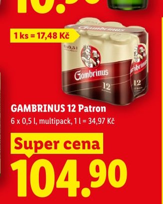 GAMBRINUS 12 Patron - Lidl aktualniletaky.eu
