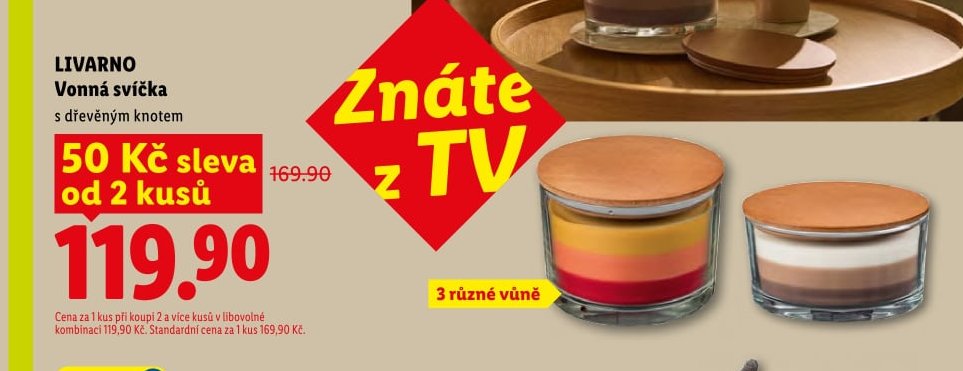 LIVARNO Vonná svíčka - Lidl aktualniletaky.eu
