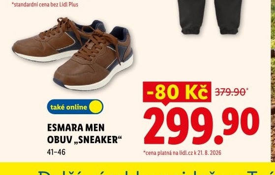 ESMARA MEN OBUV „SNEAKER“ - Lidl aktualniletaky.eu
