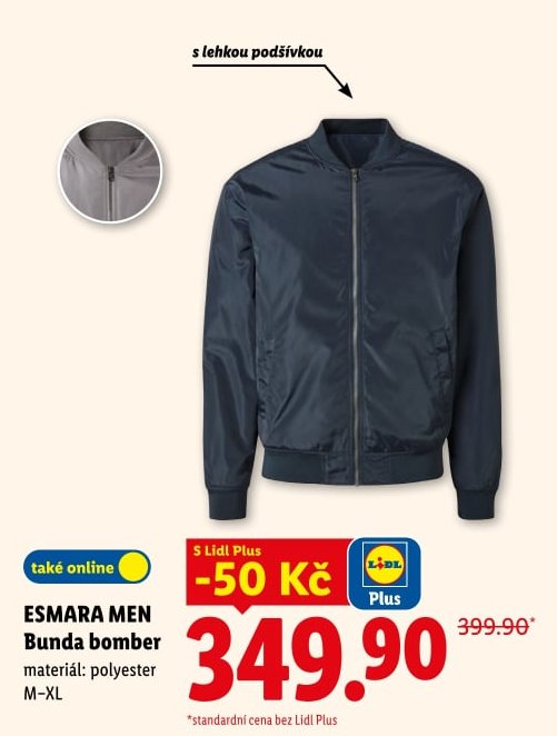 Bunda bomber - Lidl aktualniletaky.eu