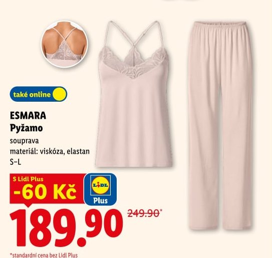 ESMARA Pyžamo souprava - Lidl aktualniletaky.eu