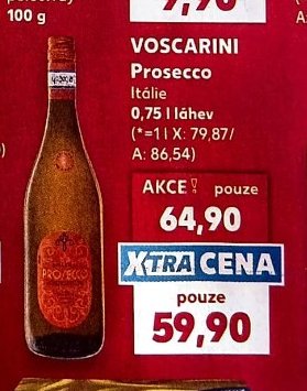 Voscarini Prosecco Itálie 0,75 l - Kaufland aktualniletaky.eu