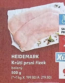 HEIDEMARK Krůtí prsní řízek - Kaufland aktualniletaky.eu