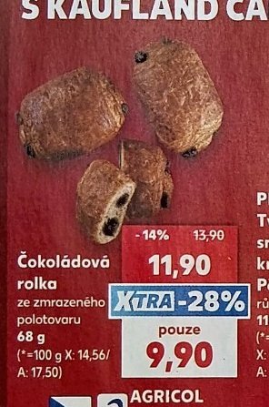 Čokoládová rolka - Kaufland aktualniletaky.eu