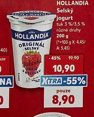 HOLLANDIA Selský jogurt - Kaufland aktualniletaky.eu