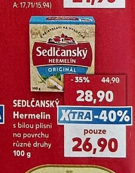 SEDLČANSKÝ Hermelín - Kaufland aktualniletaky.eu