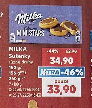 Milka Sušenky - Kaufland aktualniletaky.eu