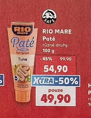 Rio Mare Paté - Kaufland aktualniletaky.eu