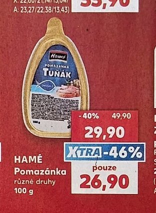 Hamé Pomazánka - Kaufland aktualniletaky.eu
