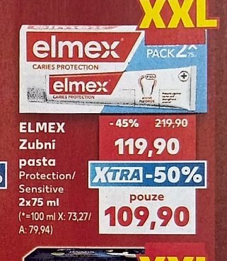 Elmex Zubní pasta - Kaufland aktualniletaky.eu
