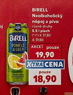 Birell Nealkoholický nápoj - Kaufland aktualniletaky.eu
