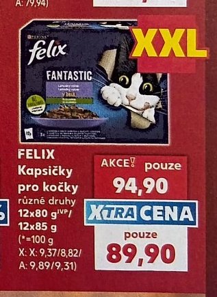 Felix Kapsičky pro kočky - Kaufland aktualniletaky.eu