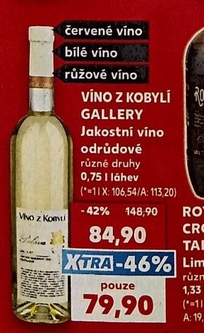 Víno z Kobylí Gallery - Kaufland aktualniletaky.eu