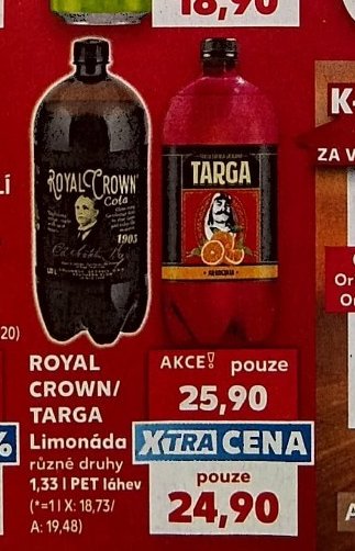Royal Crown / Targa Limonáda - Kaufland aktualniletaky.eu
