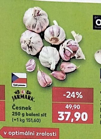 Česnek - Kaufland aktualniletaky.eu