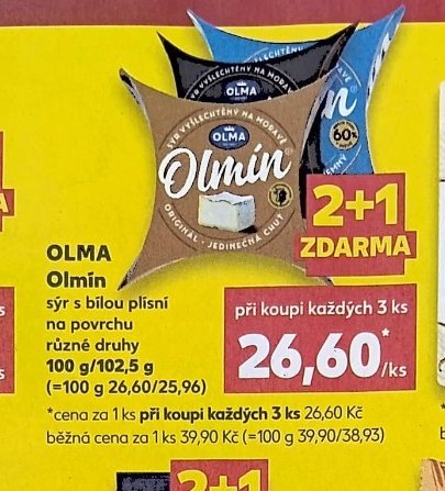 OLMA Olmin - Kaufland aktualniletaky.eu