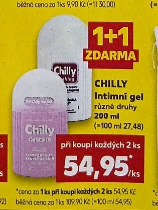 CHILLY Intimní gel - Kaufland aktualniletaky.eu