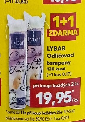 LYBAR Odličovací tampony - Kaufland aktualniletaky.eu