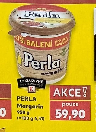 PERLA Margarín 950 g - Kaufland aktualniletaky.eu