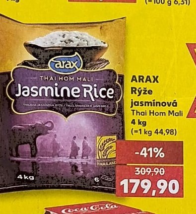 ARAX Rýže jasmínová 4 kg - Kaufland aktualniletaky.eu