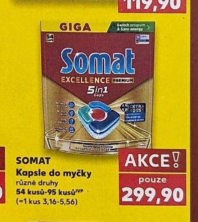 SOMAT Kapsle do myčky - Kaufland aktualniletaky.eu
