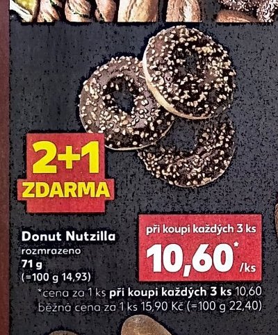Donut Nutzilla - Kaufland aktualniletaky.eu