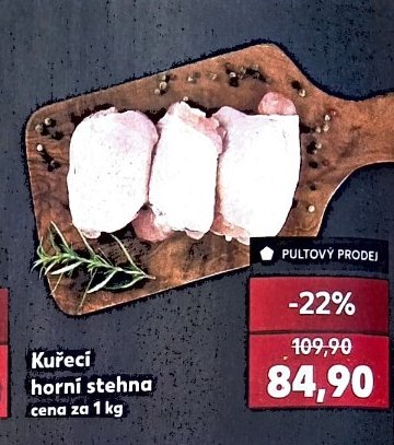 Kuřecí horní stehna - Kaufland aktualniletaky.eu