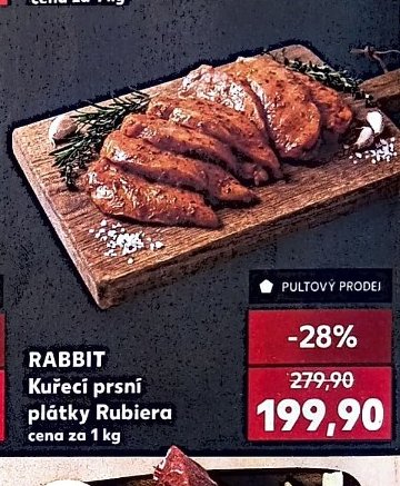 Kuřecí prsní plátky Rubiera - Kaufland aktualniletaky.eu