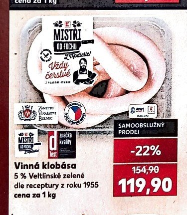 Vinná klobása - Kaufland aktualniletaky.eu