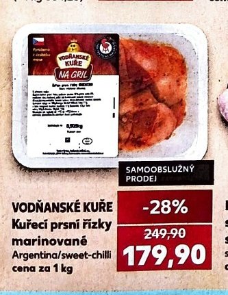 Vodňanské kuře kuřecí prsní řízky marinované - Kaufland aktualniletaky.eu