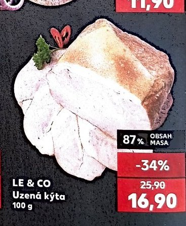 LE & CO Uzená kýta - Kaufland aktualniletaky.eu