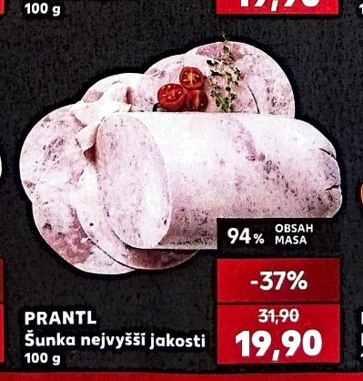 PRANTL Šunka nejvyšší jakosti - Kaufland aktualniletaky.eu