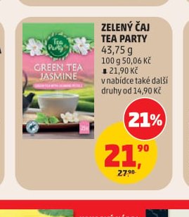 ZELENÝ ČAJ TEA PARTY - Penny Market aktualniletaky.eu
