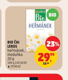 BIO ČAJ LEROS - Penny Market aktualniletaky.eu